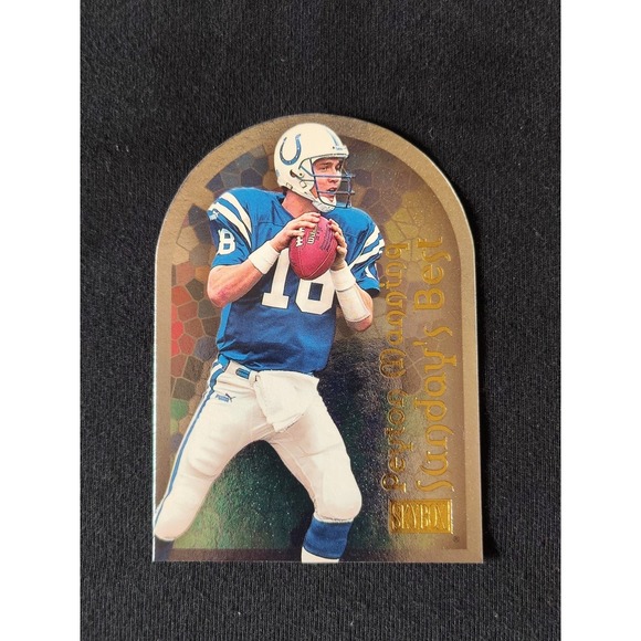 Other - 2000 Skybox Peyton Manning Sunday's Best #4/10 SB Colts NFL Football Card